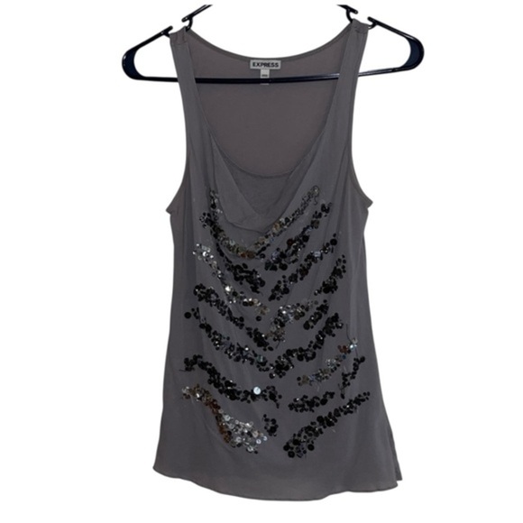 🌹EXPRESS SEQUENCE TANK TOP - Picture 1 of 5